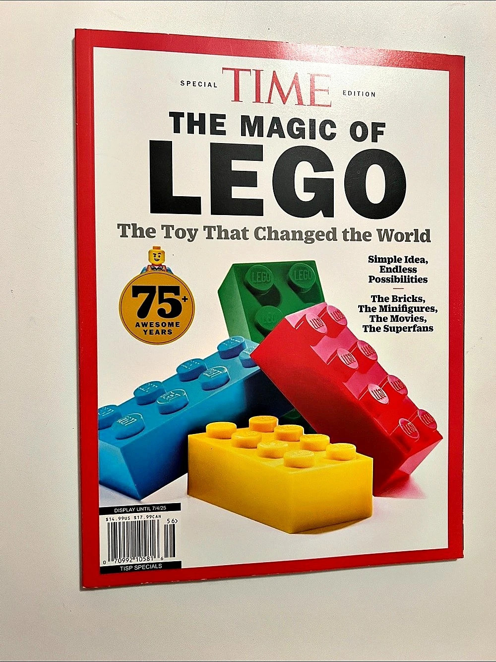 TIME The Magic of LEGO Special Edition Magazine